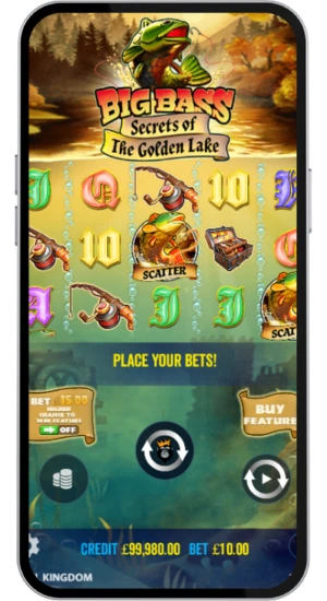 Spin Big Bass Secrets of the Golden Lake