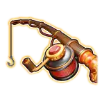 Symbol Fishing Rod in Big Bass Secrets
